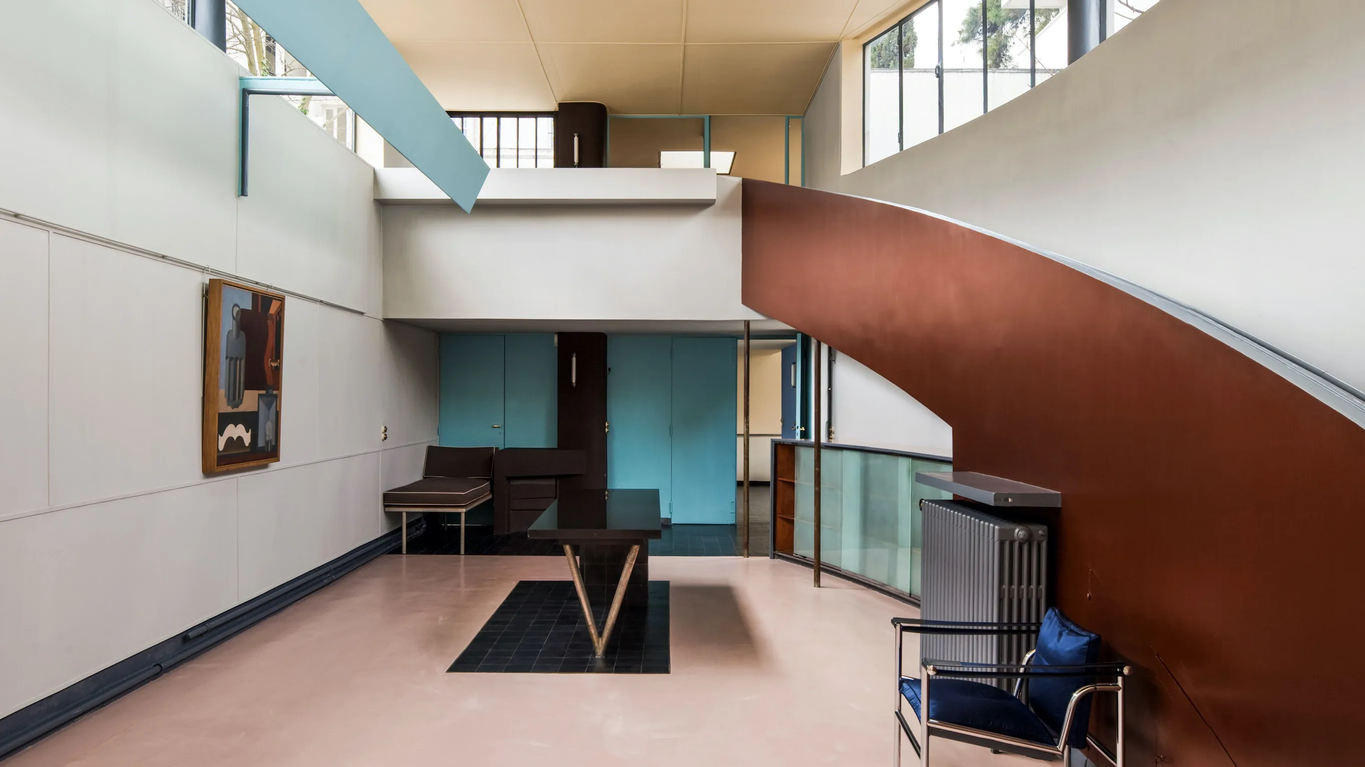 Interior in Fondation Le Corbusier - Paris, France Fondation Le Corbusier - Paris, France