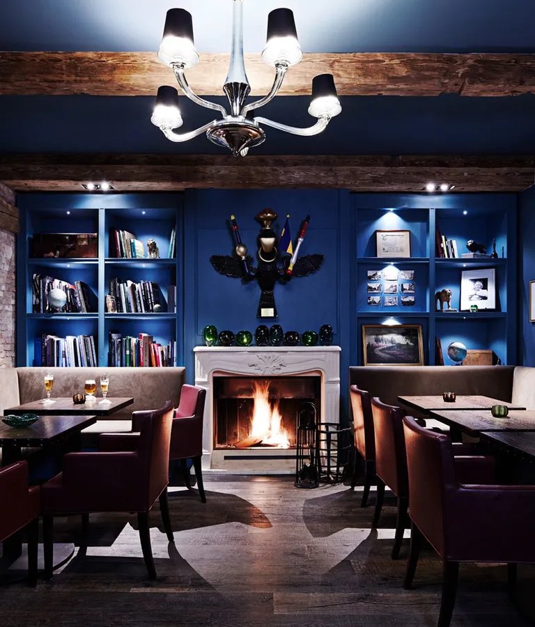 Hotel zum Loewen Fireplace in Duderstadt