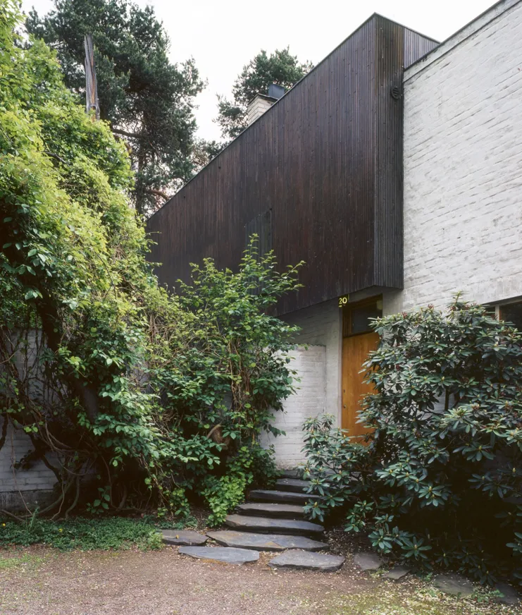 Finland Aalto House Entrance