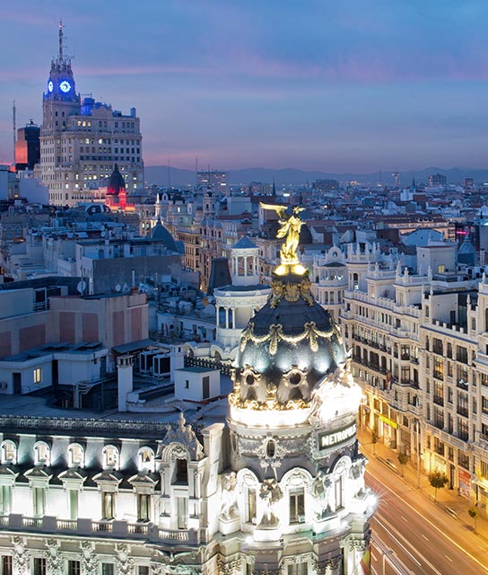 madrid city center hotels with free airport shuttle