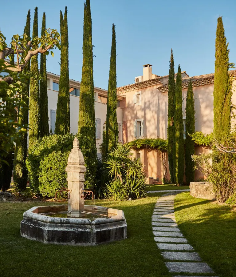 Domaine des Andéols Garden in Saint-Saturnin-Lès-Apt