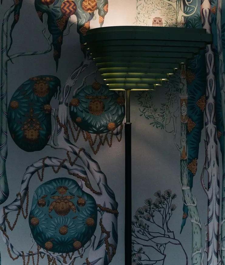 Finland Angel Wing Lamp Hotel St George