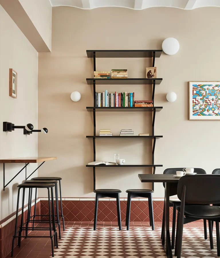 Hotel St George Library Cafe Interior Design K 02 X2