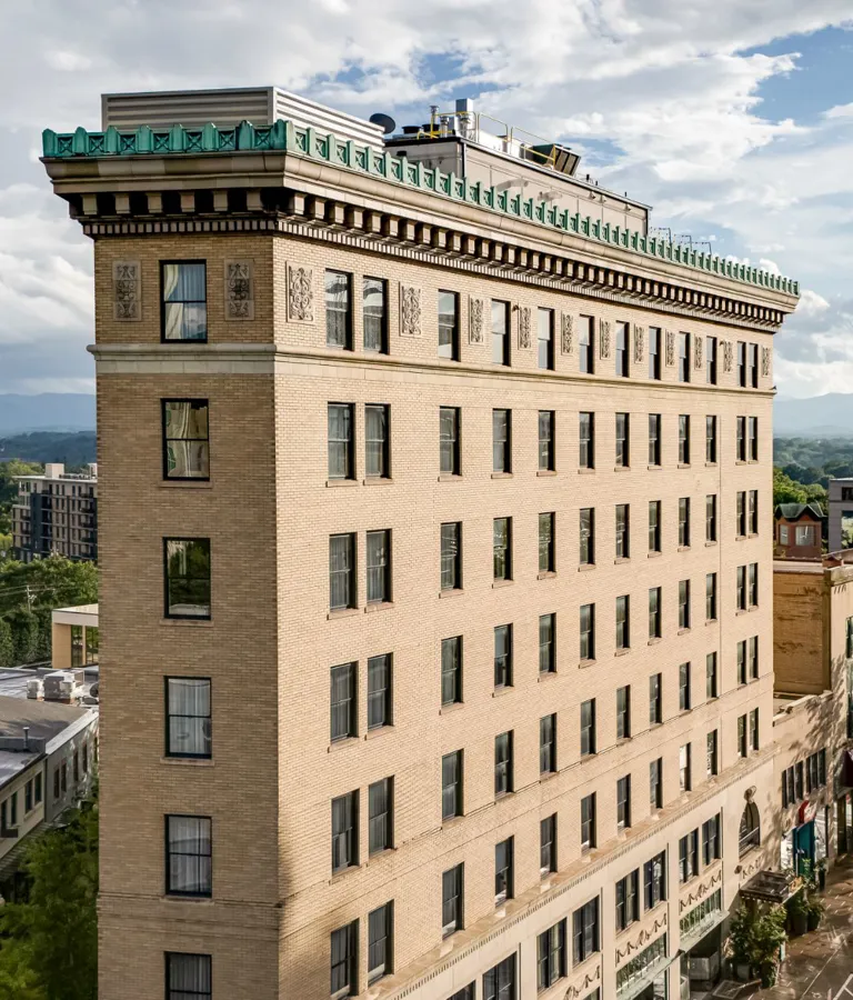 The Flat Iron Hotel Architecture